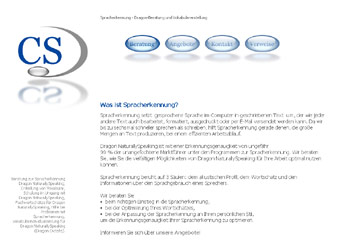 CS-Spracherkenung