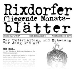 Rixdorfer fliegende Monatslätter